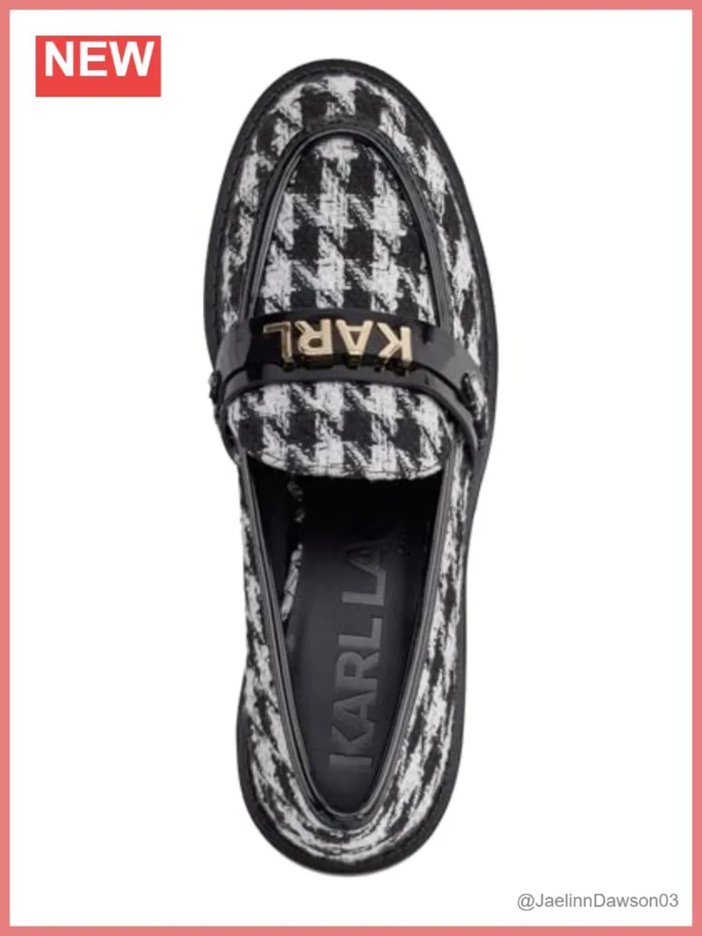 Karl Lagerfeld Women's Randall Loafer with Logo Hardware